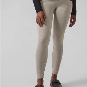 2 pairs ATHLETA Delancey Herringbone tights